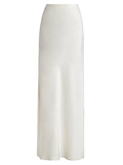 Макси-юбка Michael Kors из итальянского атласа с чистым поясом и комфортной посадкой, 71% ацетат/29% вискоза 11168605