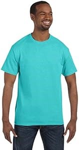 Мужская футболка Jerzees DRI-Power с коротким рукавом, 50% хлопка и 50% полиэстера, размеры от S до 5XL 10022281