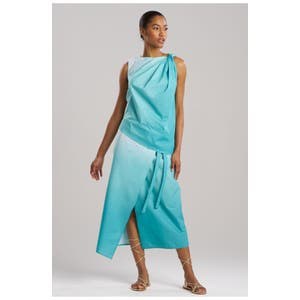 Natori Топ AKARI из текстурированной ткани с градиентом и оригинальным дизайном в стиле оригами 10048398