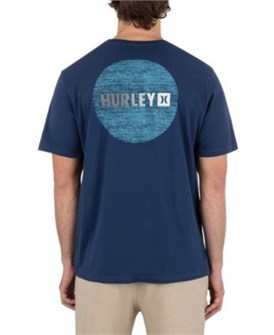 Мужская футболка Hurley с коротким рукавом и графическим принтом, 100% хлопок, джерси из хлопка 11227773