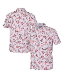 Reyn Spooner Мужская белая рубашка-поло Cooperstown Collection St. Louis Cardinals с короткими рукавами и защитой UPF 30 11227742
