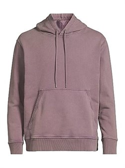 Хлопковое французское терри худи Corridor с капюшоном на шнурке, карманом кенгуру и рибановой отделкой 11167030