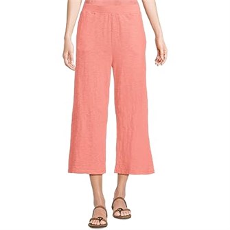 Модные широкие укороченные брюки Mod-o-doc из 100% хлопка с высокой талией и карманами 11230664