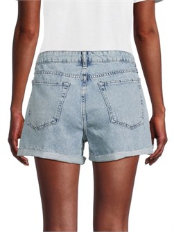 Джинсовые шорты Dylan с потертым эффектом, пятью карманами и необработанными краями от Rag &amp, Bone 11178115