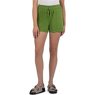 KUT from the Kloth Шорты из льняной смеси с завязками и карманами Katana, KUT от Kloth 11226790