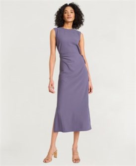 Женское креповое платье миди без рукавов Luxely в фасоне ',супер-вперед',, размер 6 11239238