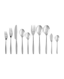 Nambe Набор столовых приборов Aidan из 45 предметов, для 8 персон, из нержавеющей стали 11177263