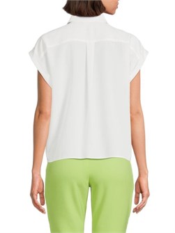 Цветочная рубашка Karl Lagerfeld Paris с острым воротником и короткими рукавами 11170527