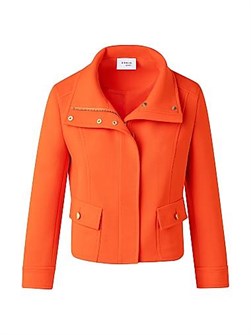 Akris punto Wool Tricotine Boxy Jacket 11011150