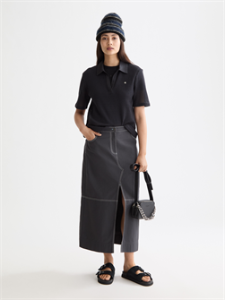 Кружевная рубашка поло Scotch &amp, Soda с расслабленным кроем для стильных летних образов 11234577