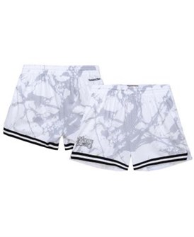 Mitchell &amp, Ness Молодежные шорты Philadelphia 76ers Hardwood Classics с мраморным узором и двумя карманами 11239004