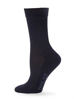 Носки из мериносовой шерсти с мягкой подошвой и ребристым краем Falke Wool Balance, длина до середины икры 11168145