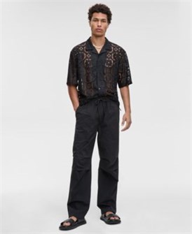 Mode of One Мужские парашютные брюки стандартного кроя из эластичного рипстопа с поясом на шнурке, эксклюзивно в Macy',s 11223861