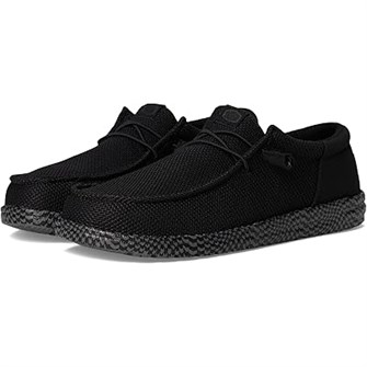 Слипоны Hey Dude Wally Funk Warped Geo с легким текстильным верхом и удобной ортопедической стелькой 11227371