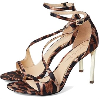 Ассиметричные ремешковые каблуки Qamille на 10 см для вечерних мероприятий от Jessica Simpson 11227111