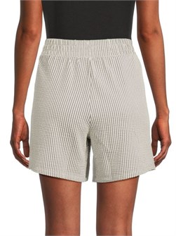 Шорты из текстурированного ситца с эластичным поясом от Karl Lagerfeld Paris, 64% хлопок, 35% полиэстер 11170076