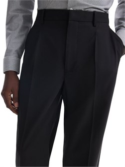 Штаны из легкой шерсти Virgin Wool Theory с расслабленной посадкой, секретной застежкой и карманами, 97% шерсть 11225931