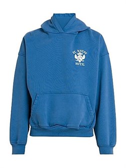 Худи St. Rhude Seal с капюшоном и длинными рукавами, из 100% хлопка, расслабленного кроя 11166860