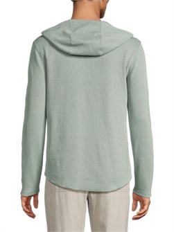 Худи Vince с капюшоном и длинными рукавами из мягкой хлопковой смеси для повседневного использования 11177986