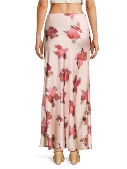 Сатиновая юбка WeWoreWhat с цветочным принтом, идеальная для любого случая 11178138