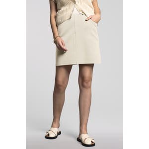 Weekend Los Angeles Юбка Genevieve из хлопковой смеси с эластичным поясом и карманами для комфортного ношения 10048208