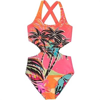 Купальник для девочек Aurorally от Maaji Kids с реверсивным дизайном из 84% переработанного полиэстера 11232410