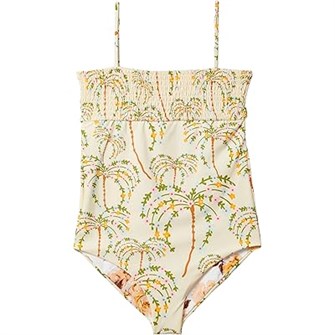 Комфортный и стильный купальник Maaji Kids Yvette для девочек с разрезом на спине и обратимым принтом 11227035