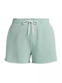 Шорты с завязками из хлопковой смеси от Polo Ralph Lauren с карманами и эмблемой, 84% хлопка 10042208