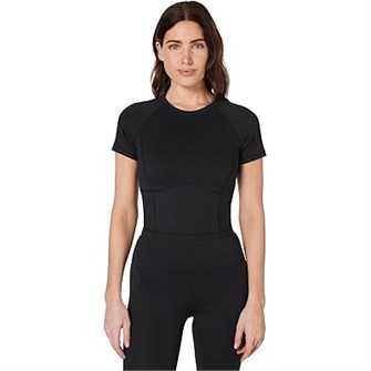 Стильная укороченная футболка для тренажерного зала от Sweaty Betty из 80% переработанных материалов 11230573