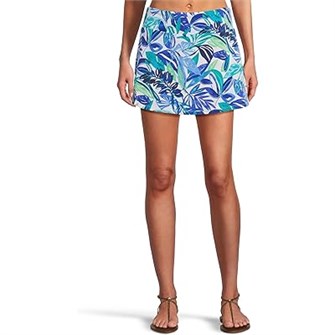 Юбка-шорты с цветочным принтом Tommy Bahama Island Cays Marina, 95% переработанный нейлон, со встроенными шортами 11226986