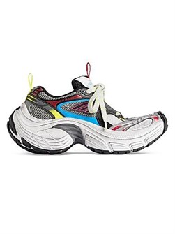 Кроссовки Balenciaga 6XL с потертым эффектом и логотипом на язычке без кожи 11167694