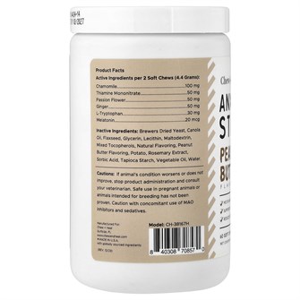 Chew + Heal Успокаивающие лакомства для собак с арахисовым маслом, 60 штук, 132 г 11226064