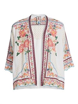 Johnny Was Fuji Floral Kimono-Style Jacket 11166824