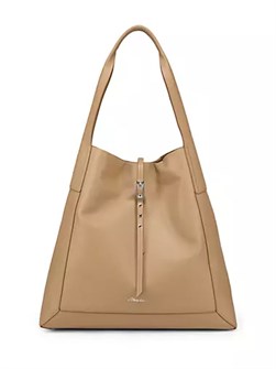 3.1 Phillip Lim Большая кожаная сумка через плечо с регулируемым ремешком, 37 см x 38 см x 9 см 10049456