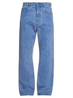 Джинсы Marni с широкими штанинами, 100% хлопок, стиля пятипокет, Италия 10049010