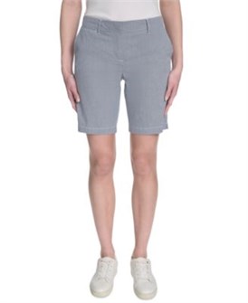 Женские полосатые шорты средней посадки с карманами, 98% хлопок, Riviera Nautica Jeans 11224288