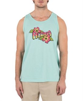 Мужская майка Hurley Aloha из мягкого хлопкового джерси с классическим логотипом, 60% хлопок 11233602