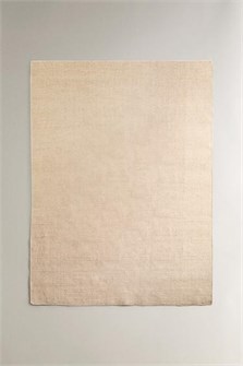 Zara Home Джутовый коврик с плетеным дизайном, экологически чистый, подходит для любой комнаты 11229519