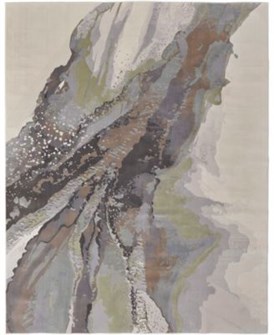 Feizy Коврик Clio 2',x3', с абстрактным узором, высота ворса 1 см, 62% полипропилен, 20% хлопок, 13% полиэстер, 5% латекс 11232949