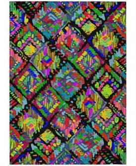 Addison Коврик Chantille ACN1327 53x76 см с геометрическим узором, 100% полиэстер, для использования в помещениях и на улице 11176886