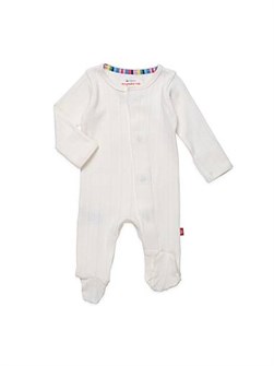 Комбинезон Love Lines от Magnetic Me из ультрамягкого хлопка с длинными рукавами и магнитной застёжкой. 11165431