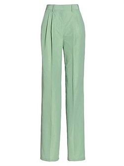 Брюки O',Connor от Aknvas: широкие, с завышенной талией, 60% хлопок, с карманами и застежками 11164267