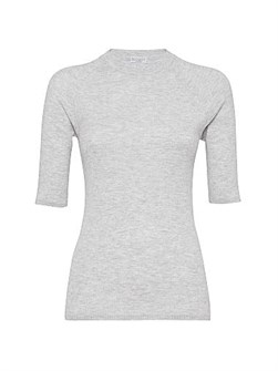 Brunello Cucinelli Легкий мерцающий кашемировый свитер с рифленой фактурой, 46% кашемир, производство Италия 11167803