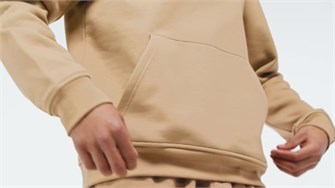 Мягкое флисовое худи с вышитым логотипом и классическим кроем Trefoil Essentials от adidas Originals 11220895