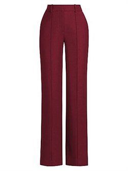 Плиссированное макси-платье Parvancini из цветного шелка с длинными рукавами от Adam Lippes 11168600