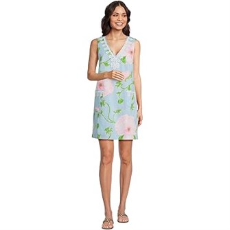 Цветочное молодёжное платье Sidonie Stretch от Lilly Pulitzer с кружевной отделкой 11230738