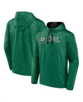 Logo Athletic Молодёжный худи Dallas Stars Head Start с контрастной подкладкой капюшона и скрытыми карманами 11224808