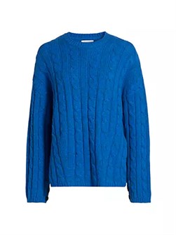 Свитер Naadam из 90% шерсти и 10% кашемира с объемным плетением, произведен в Италии 10048140