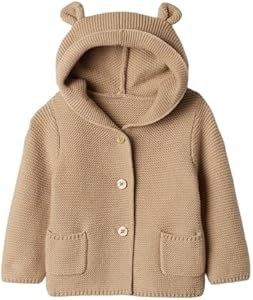 Детский кардиган на застёжке Baby Bear для мальчиков от Gap, 100% хлопок, машинная стирка 10022982