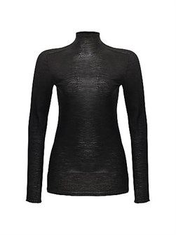 Лонгслив из итальянской шерсти с воротником Carolina Herrera для уверенных в себе женщин 11168634